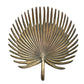 Aluminum Palm Frond Tray, Antique Brass Finish