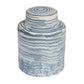 Stoneware Striped Ginger Jar, Small